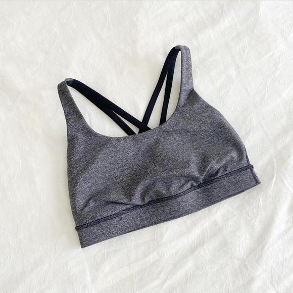 Lululemon Energy Bra in Dark Grey - Picture 1 of 2